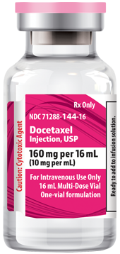 Docetaxel Injection, USP 160 mg per 16 mL